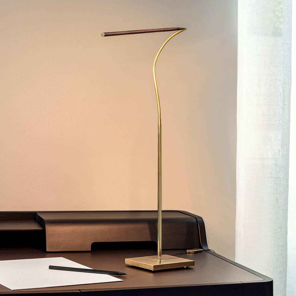 Lola Desk Light - Brass