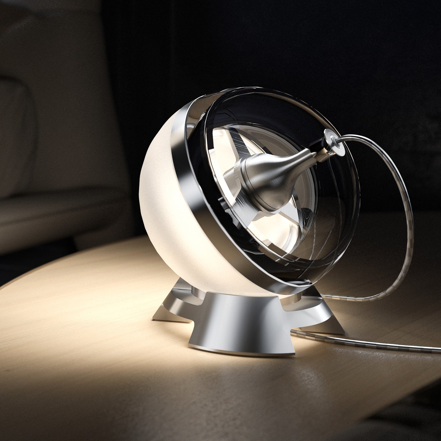 Limbus Eye Lamp - Frosted - Body & Base