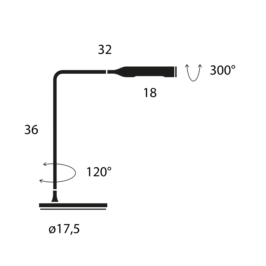 Flo Bedside Light