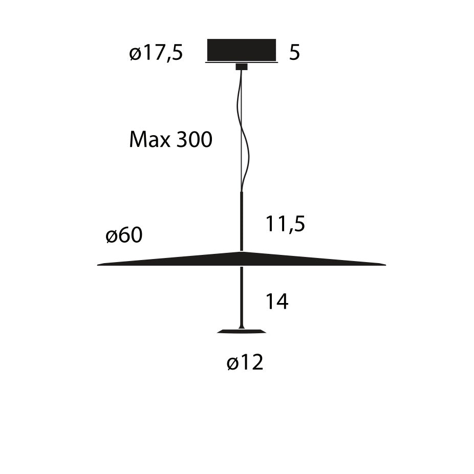 Dot Pendant Light 600mm