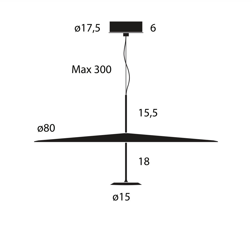 Dot Pendant Light 800mm
