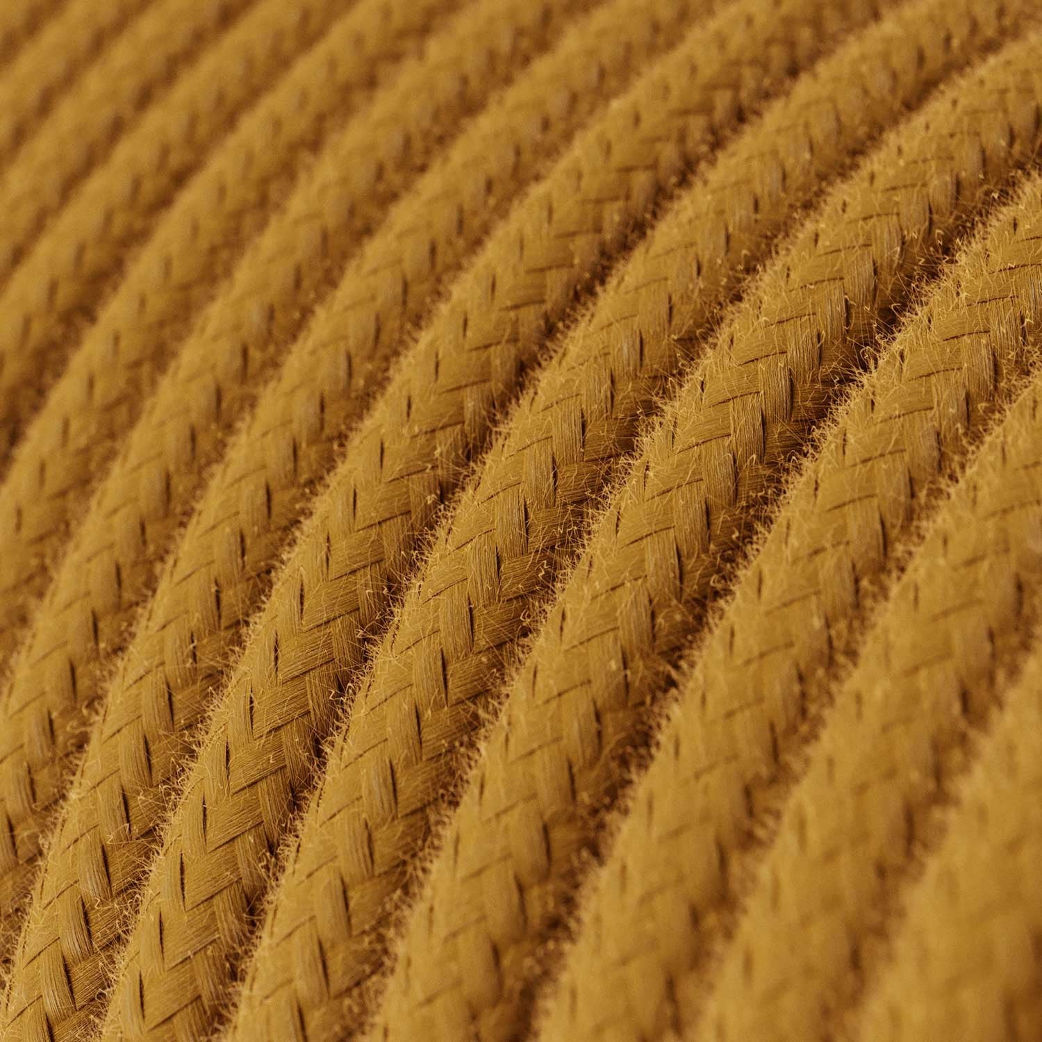 Round Cable-Cotton-Golden Honey