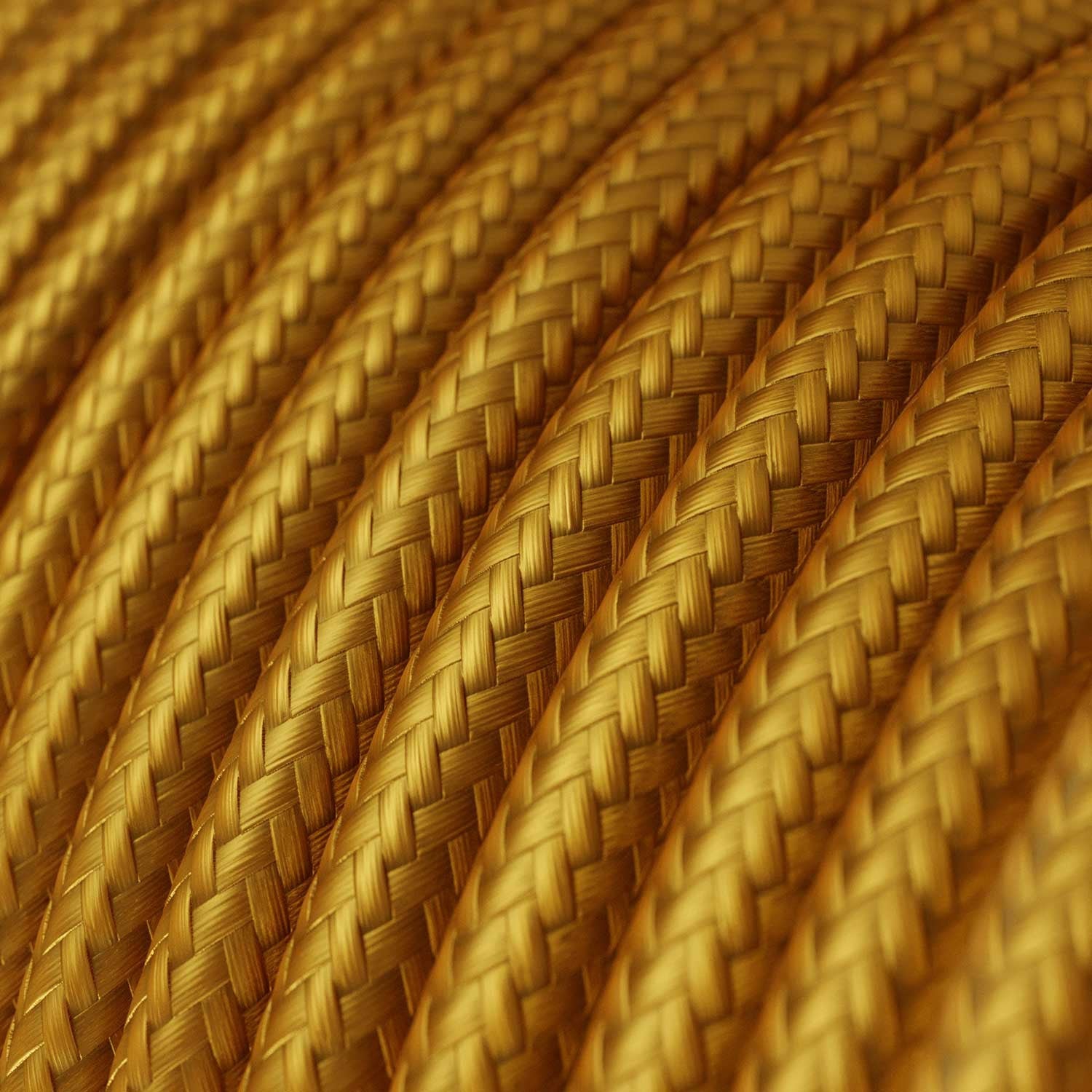 Round Cable-Rayon-Golden Honey