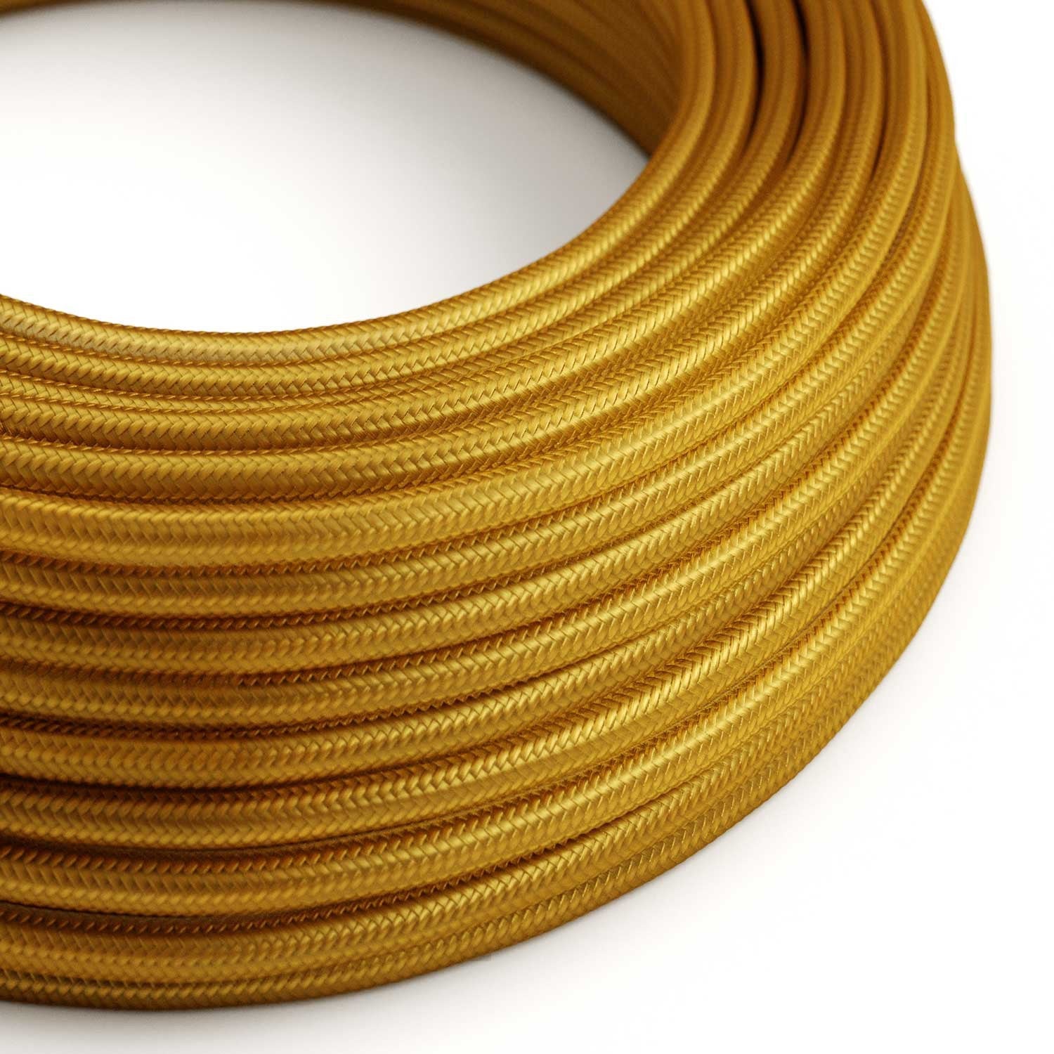 Round Cable-Rayon-Golden Honey