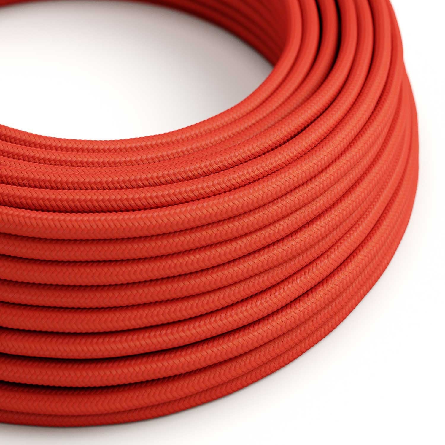 Round Cable-Rayon-Red