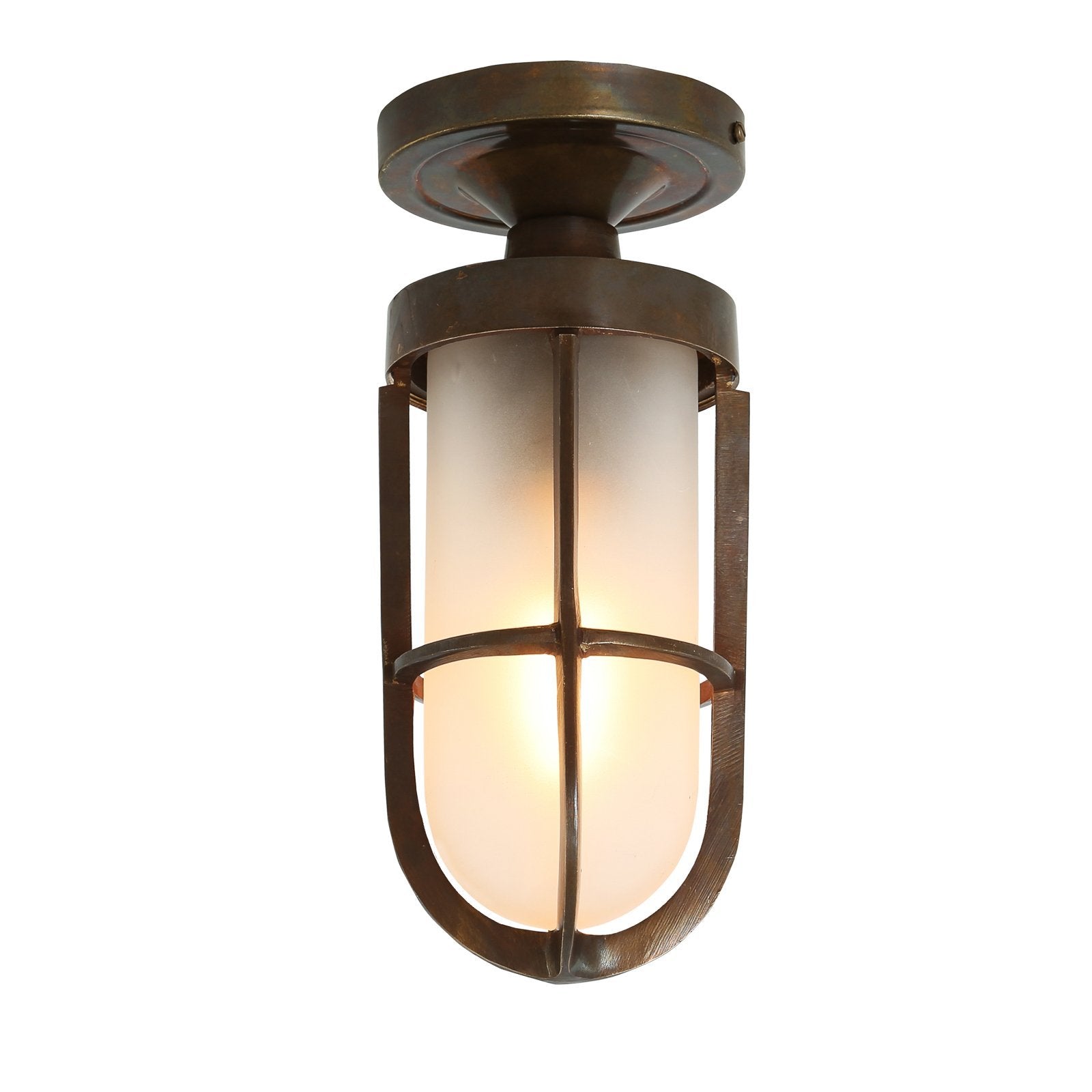 Oregon A Well Glass Ceiling Light IP65 - Ceiling Lights from RETROLIGHT. Made by Mullan Lighting.