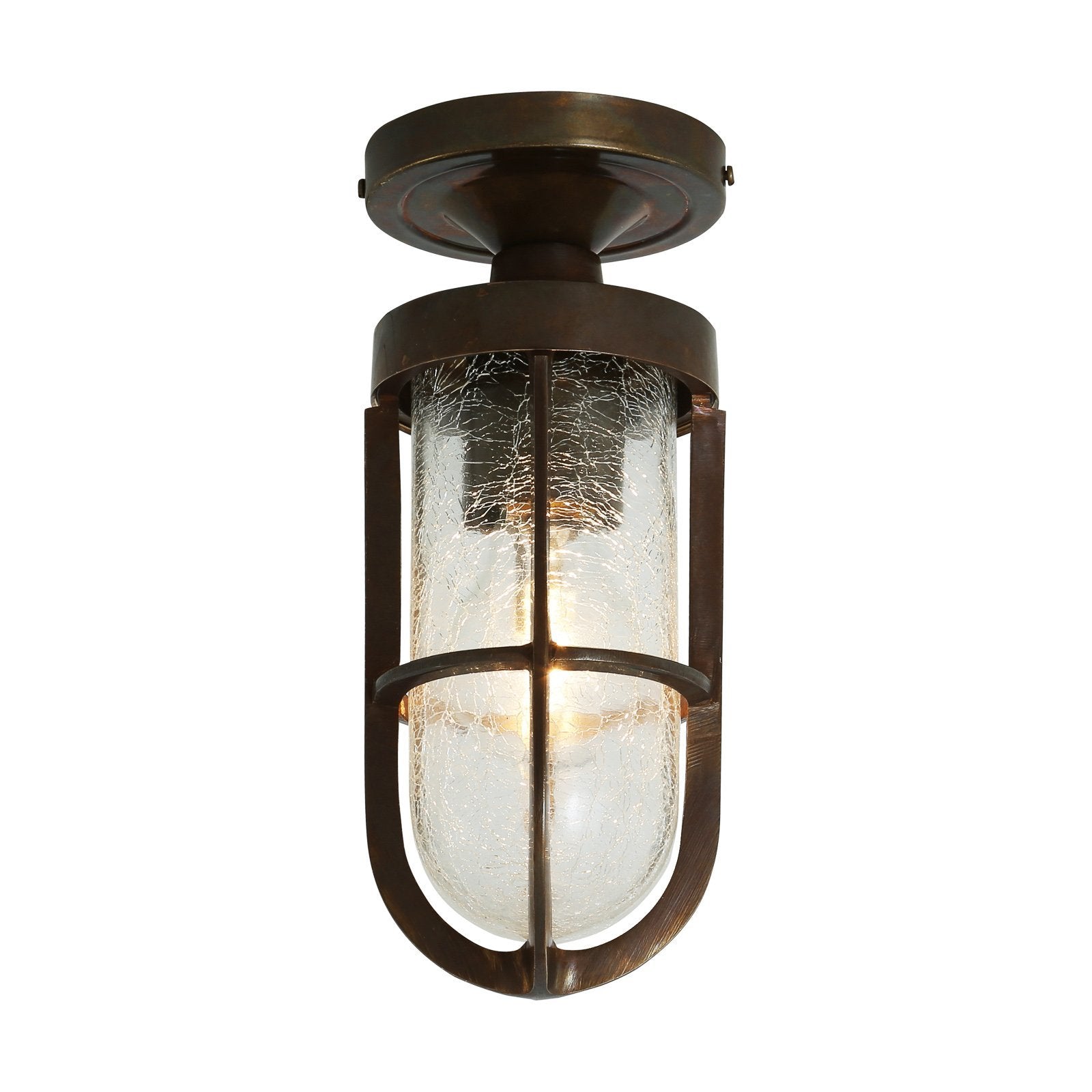 Oregon A Well Glass Ceiling Light IP65 - Ceiling Lights from RETROLIGHT. Made by Mullan Lighting.