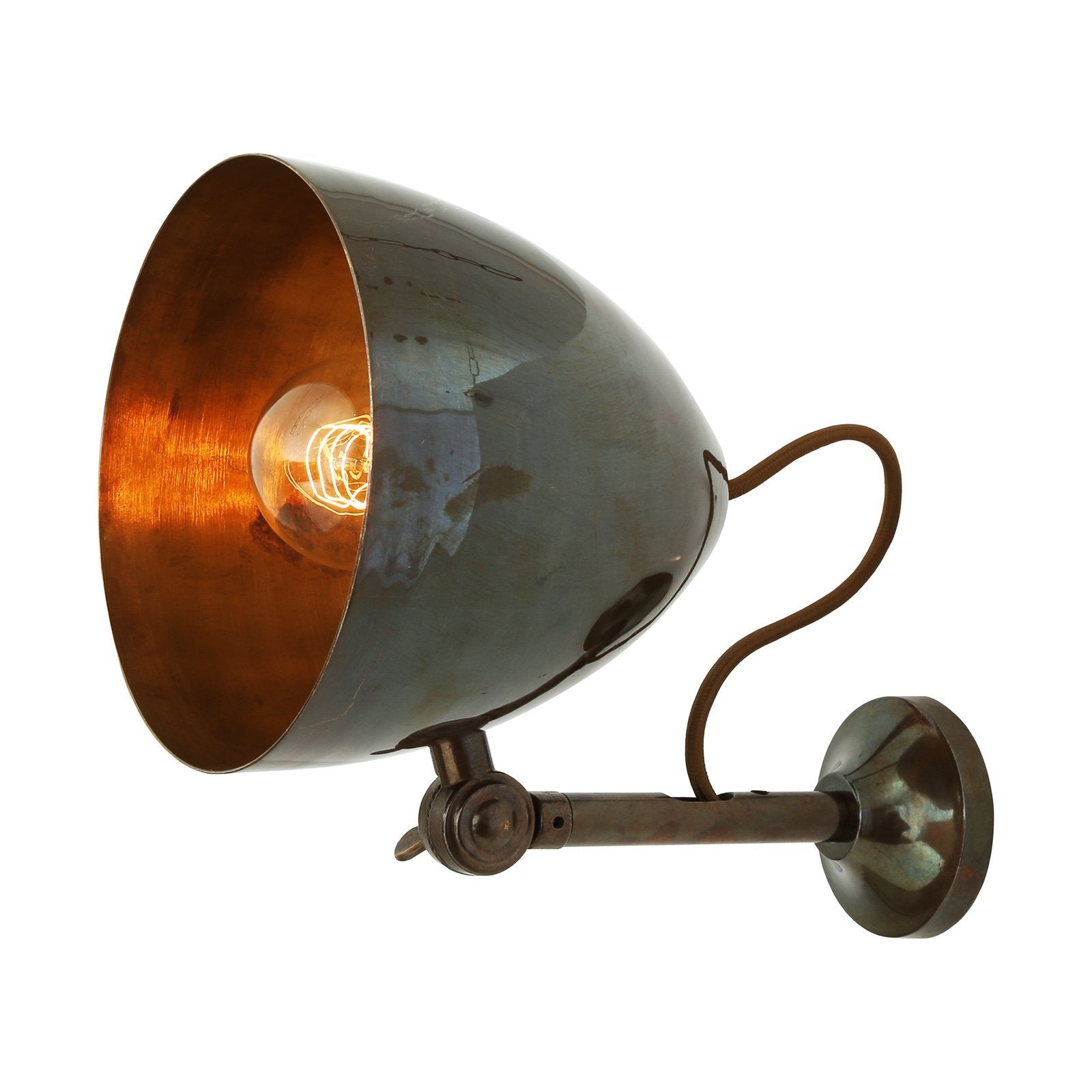 Quito Cone Wall Light - Wall Lights from RETROLIGHT. Made by Mullan Lighting.