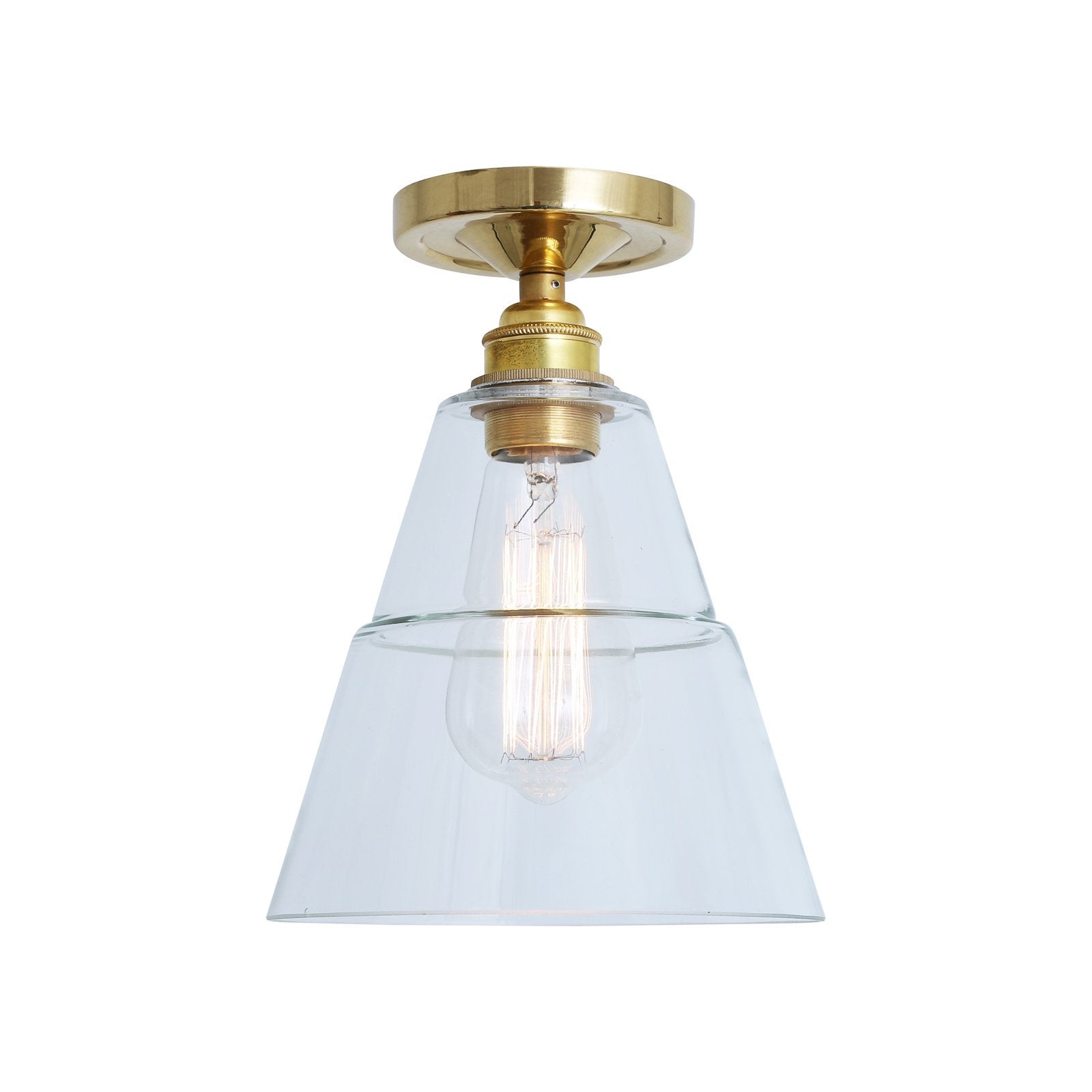 Rigale Flush Ceiling Light - Ceiling Lights from RETROLIGHT. Made by Mullan Lighting.