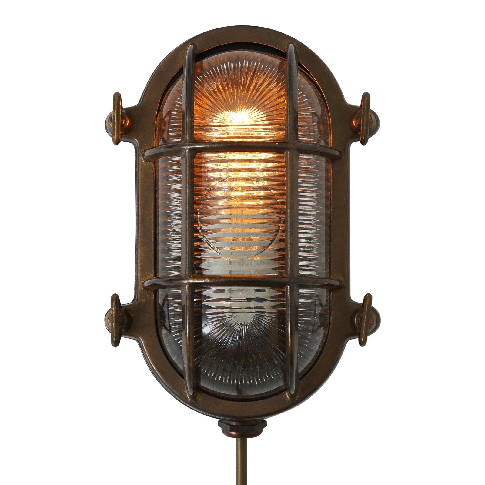 Ruben Small Oval Marine Light IP64 - Wall Lights from RETROLIGHT. Made by Mullan Lighting.