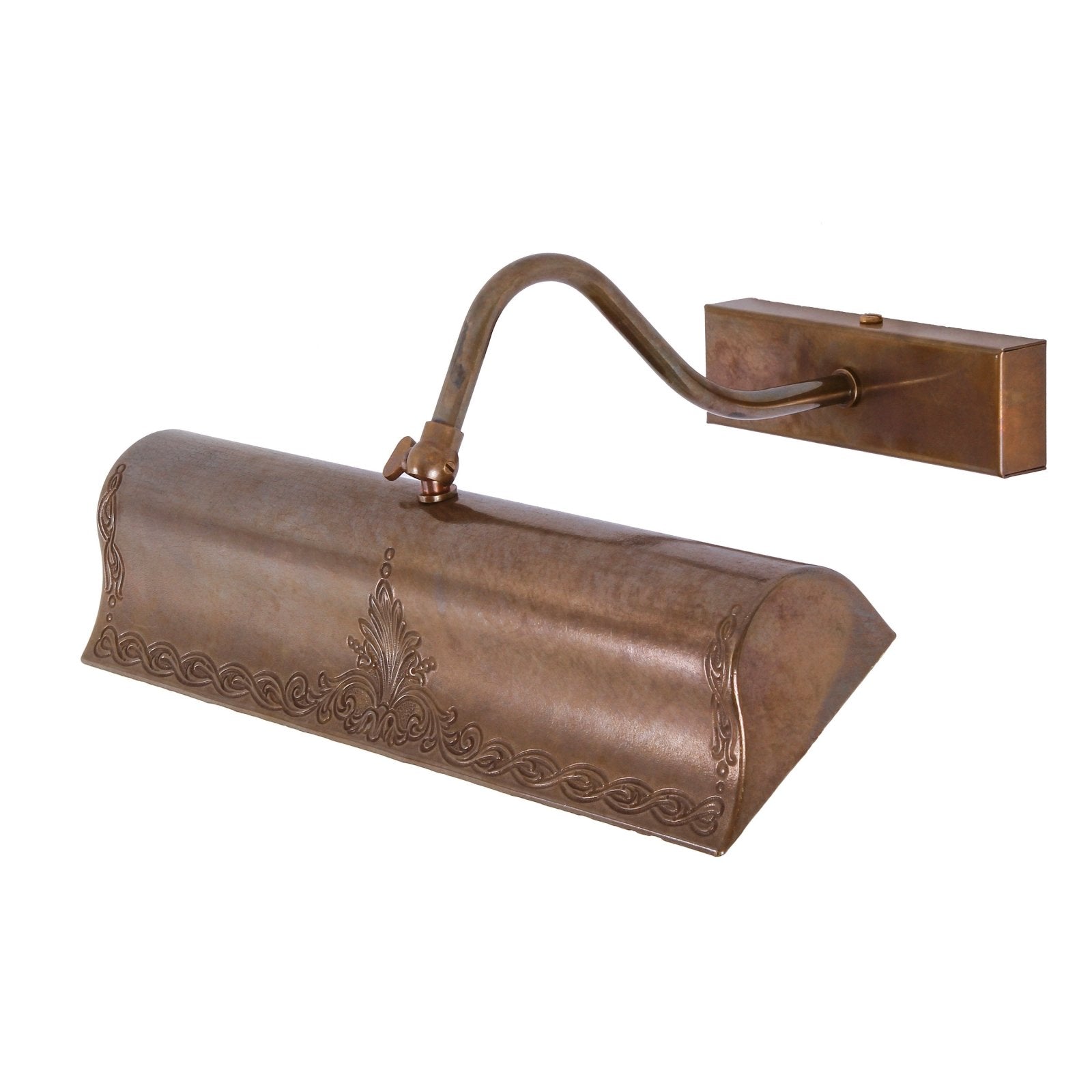 Spence Cast Brass Picture Light 30cm - Picture Lights from RETROLIGHT. Made by Mullan Lighting.