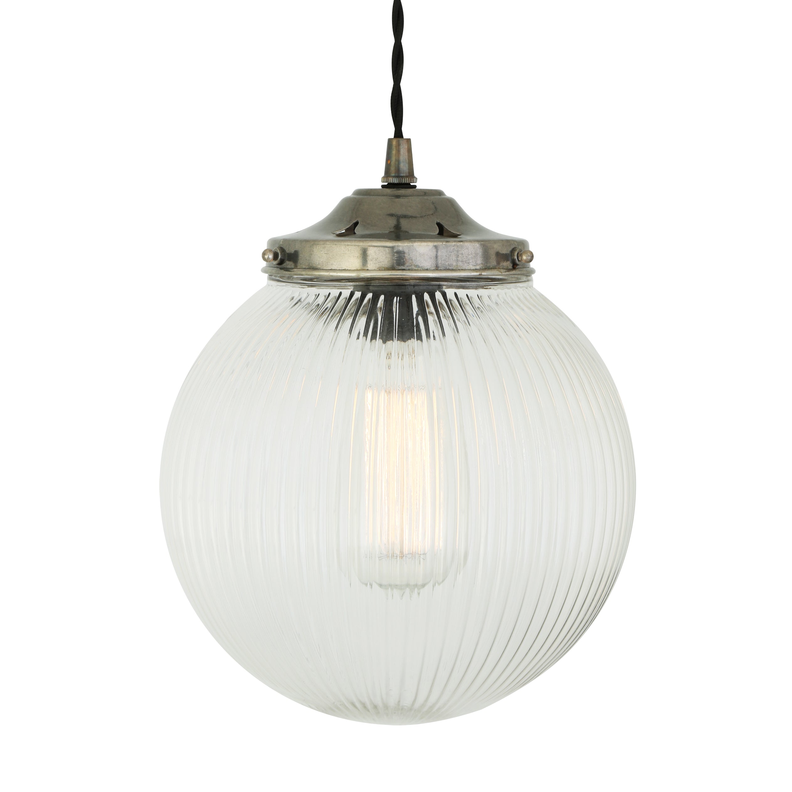 Stanley Pendant Lamp-Antique Silver | Nicholas Engert