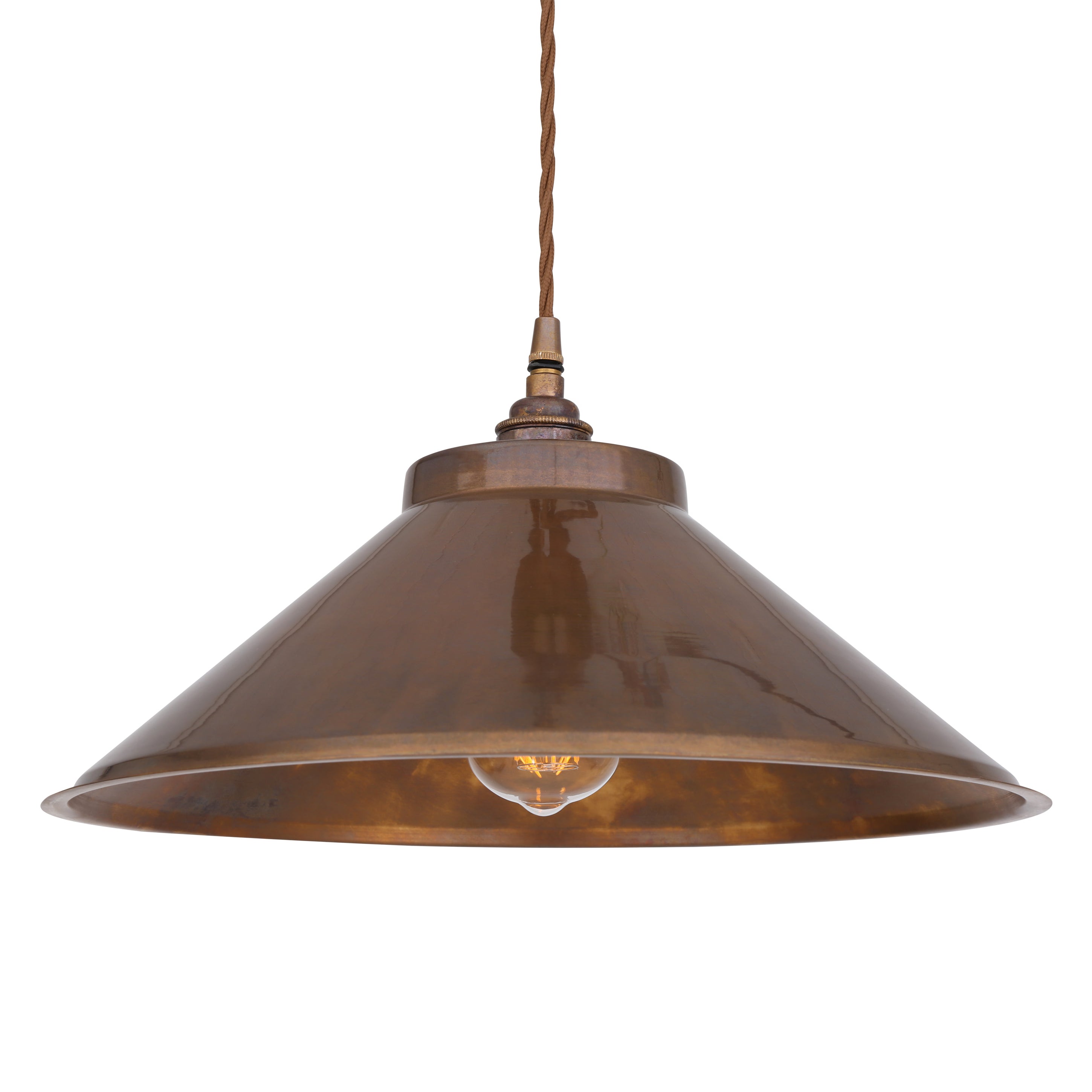 Rio Pendant Lamp-Antique Brass | Nicholas Engert