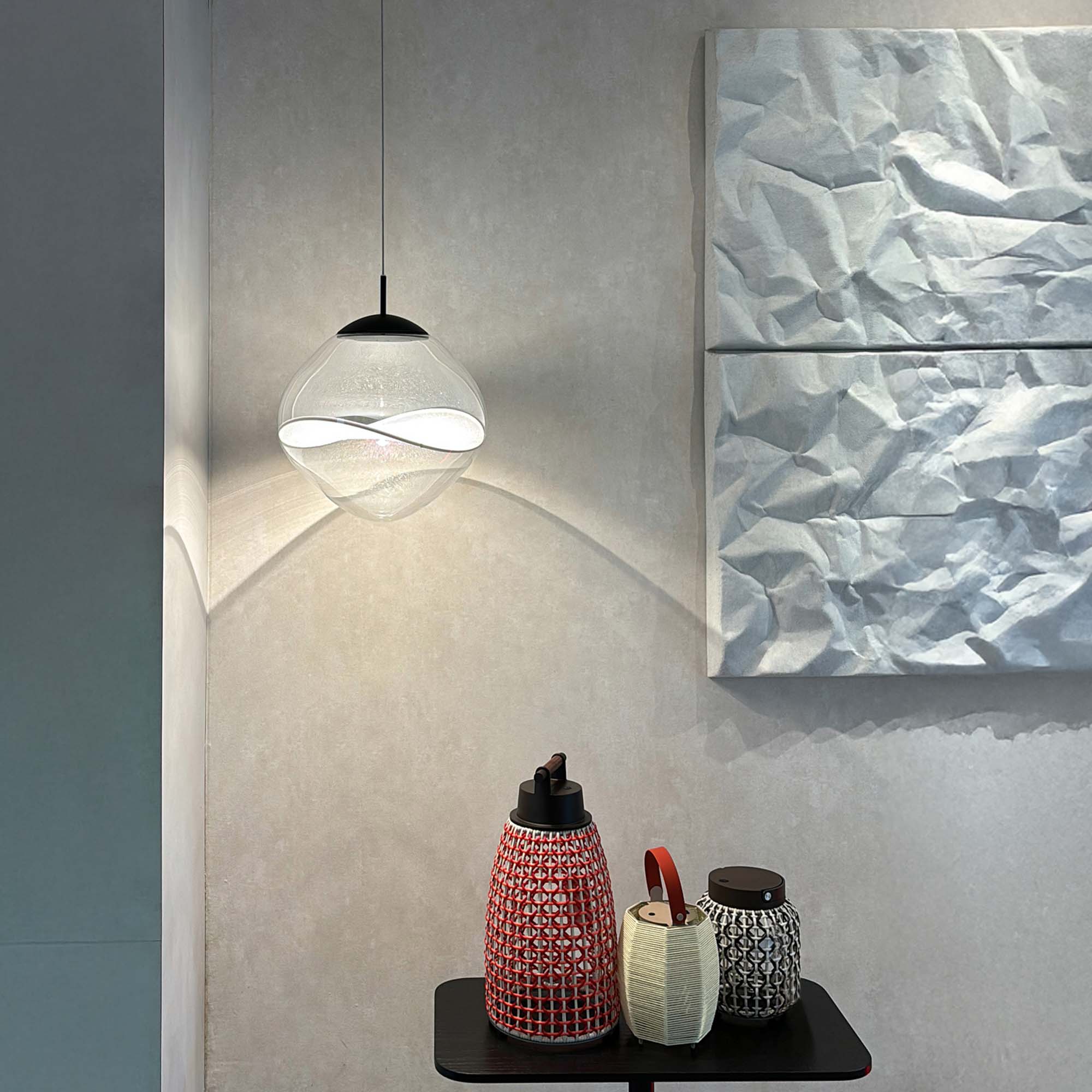 Aether Pendant Light - White Petal