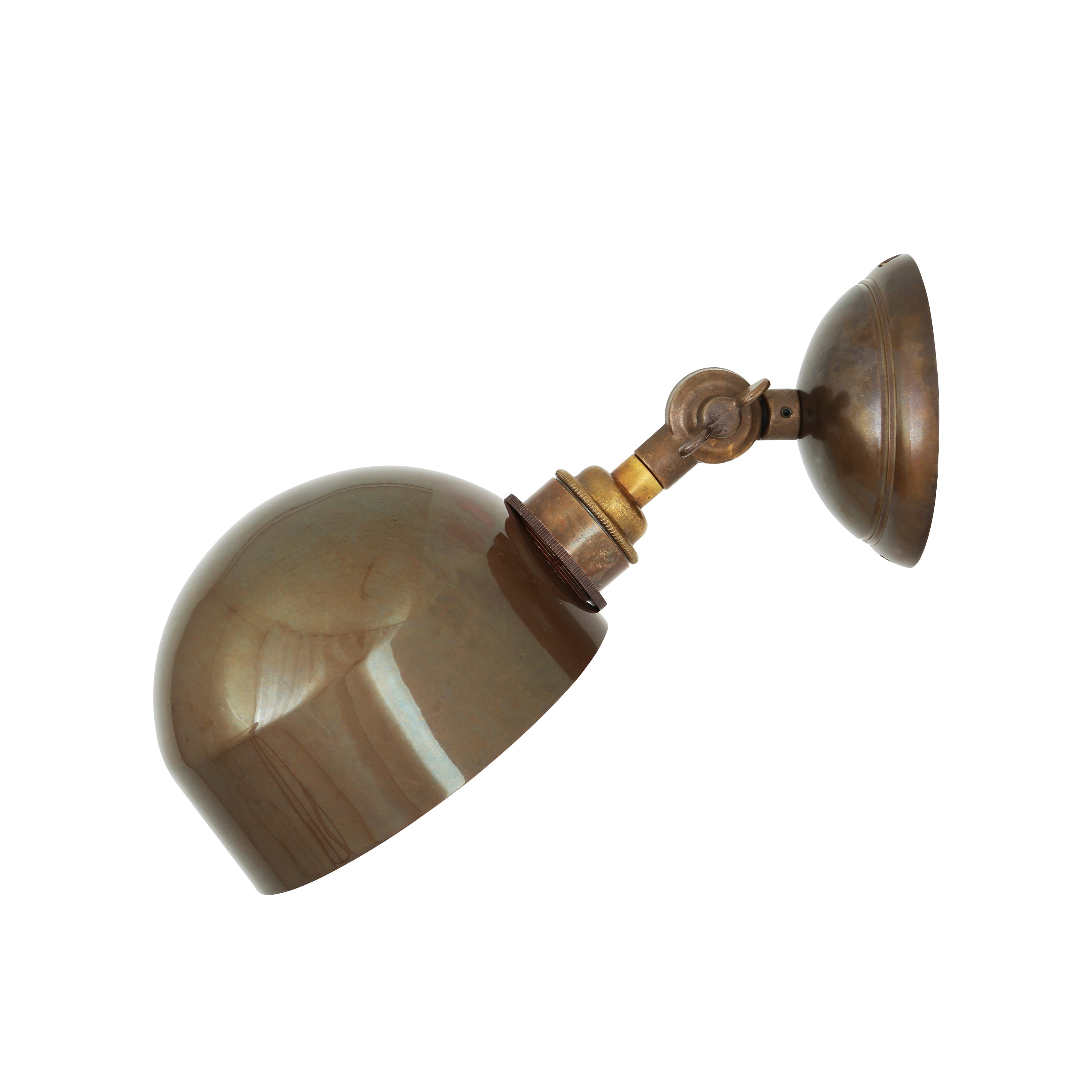 San Jose Adjustable Wall Light - Antique Brass | Nicholas Engert Interiors