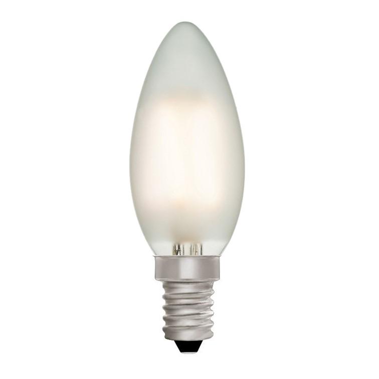 Candle C35 Frosted 4W E14 2700K - LED Lamp from RETROLIGHT. Made by Zico Lighting.
