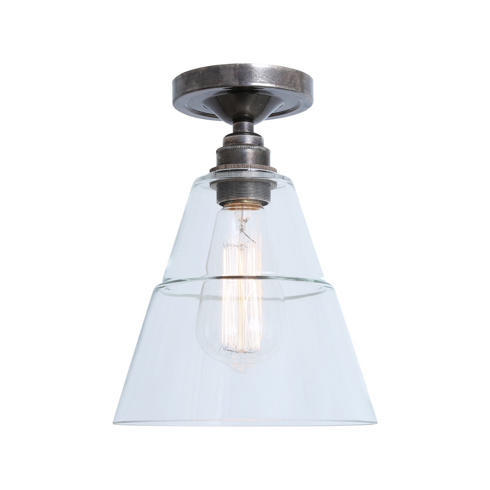 Rigale Flush Ceiling Light - Ceiling Lights from RETROLIGHT. Made by Mullan Lighting.