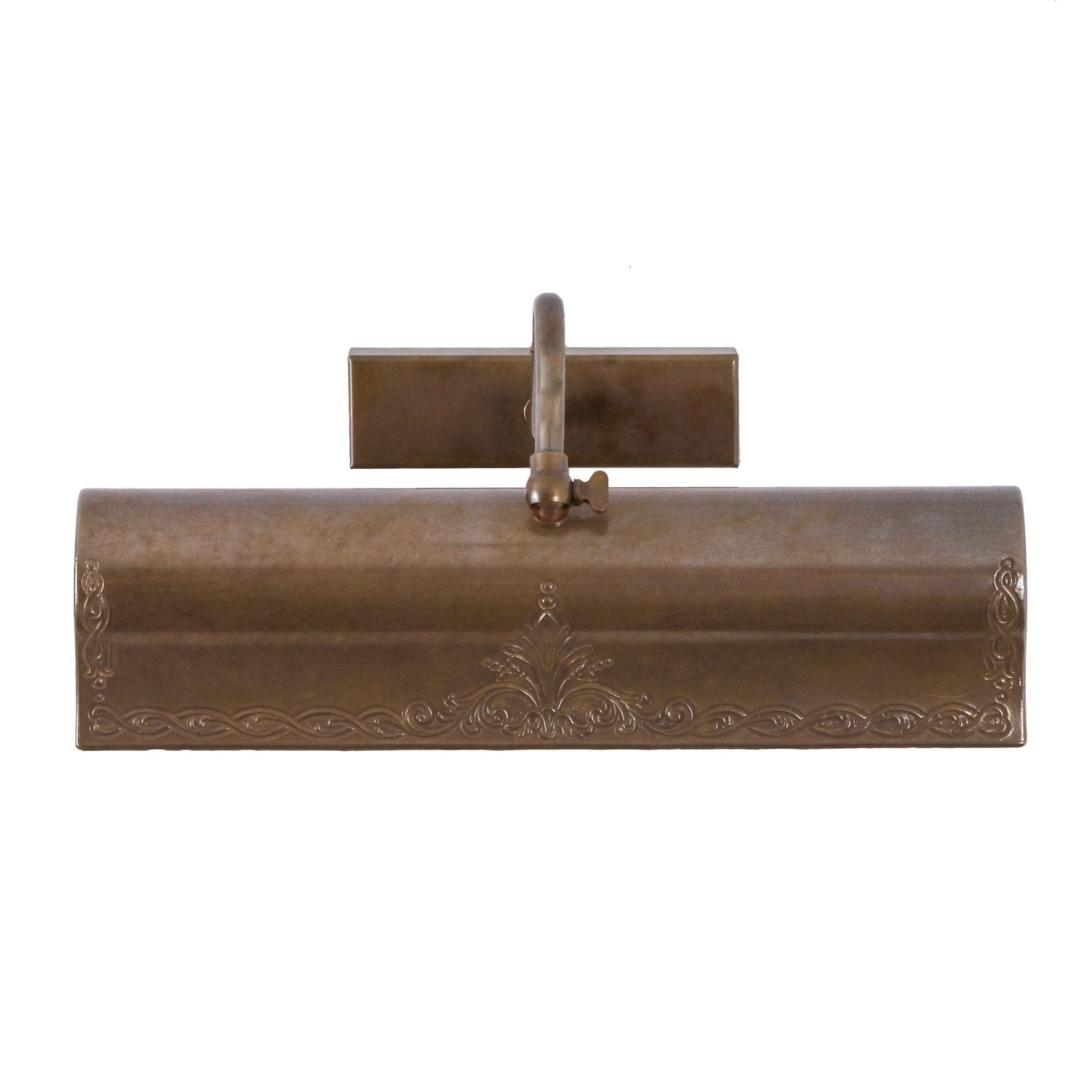 Spence Cast Brass Picture Light 30cm - Picture Lights from RETROLIGHT. Made by Mullan Lighting.