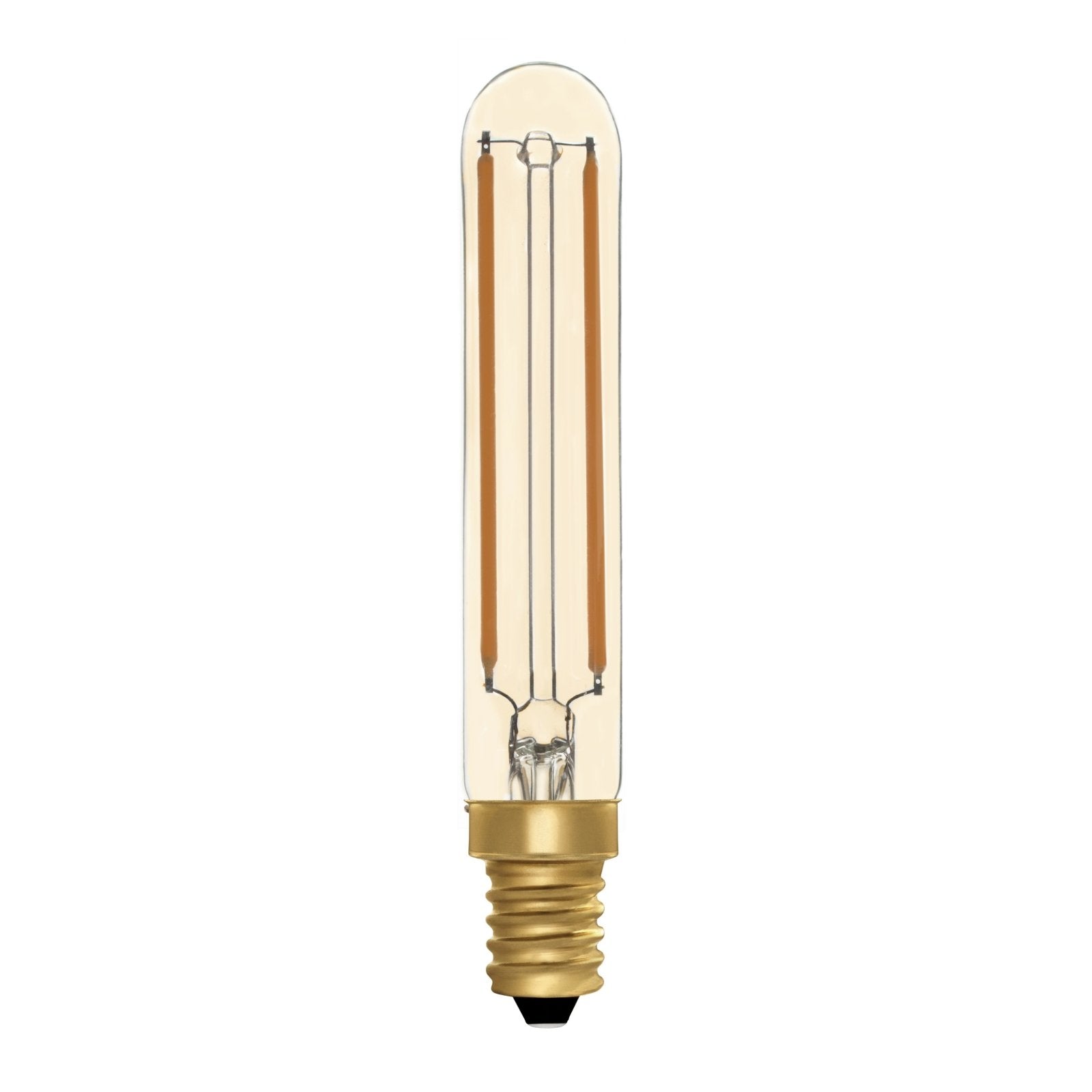 Tube T20 115mm Amber 2.7W E14 2200K - LED Lamp from RETROLIGHT. Made by Zico Lighting.